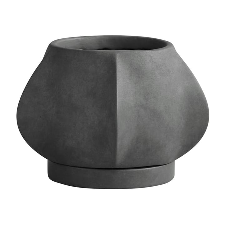 Arket Blumentopf petit Ø12,8cm - Dark Grey - 101 Copenhagen