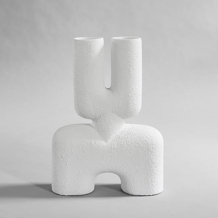 Cobra Double Medio Vase 34 x 47 cm, Bubble White 101 Copenhagen