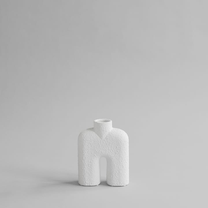 Cobra Tall mini Vase 18 x 23 cm, Bubble White 101 Copenhagen