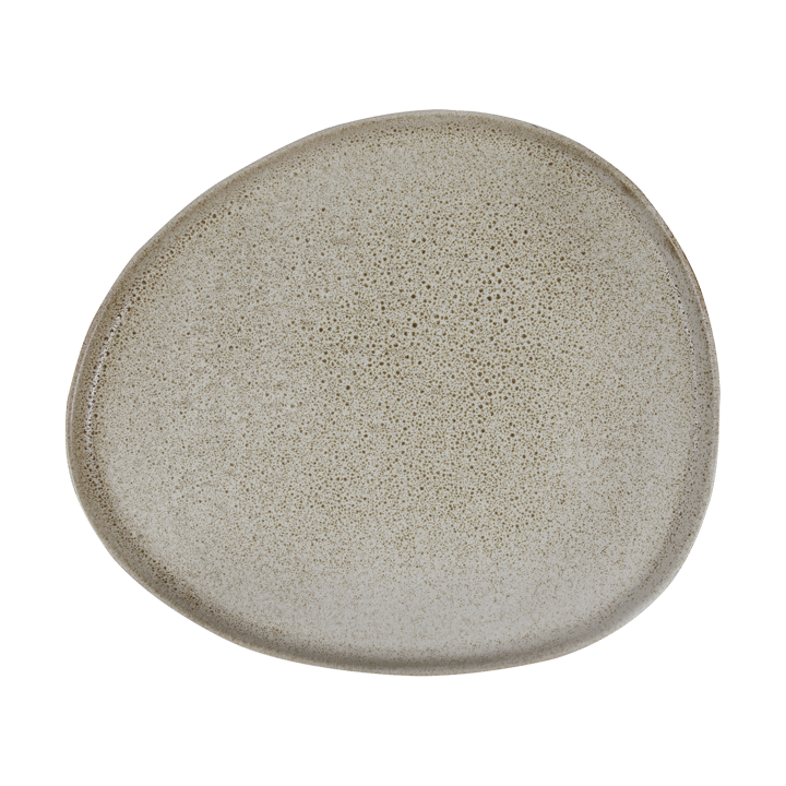 Raw Organic Teller 29 x 25cm - Sandy beige - Aida