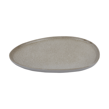 Raw Organic Teller 29 x 25cm - Sandy beige - Aida