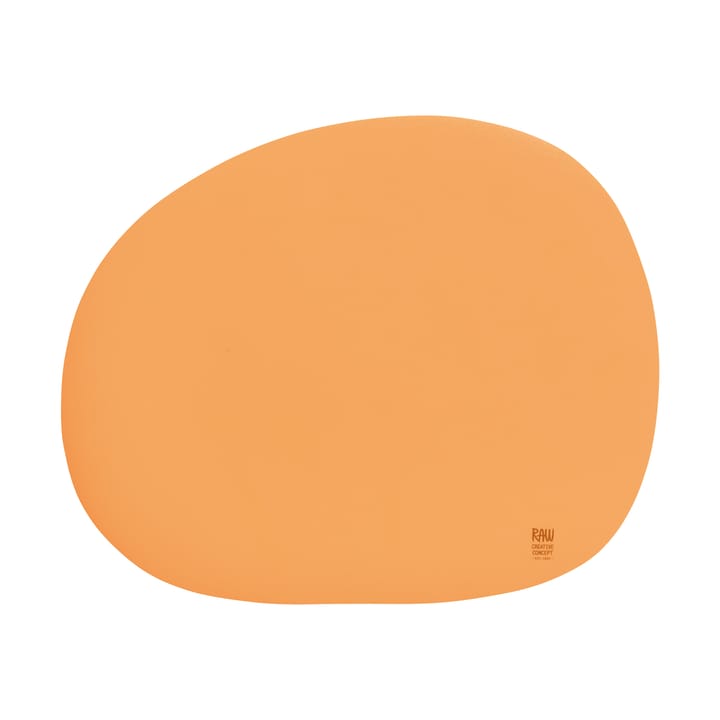Raw Platzdecke 41  x  33,5cm - Pumpkin yellow - Aida