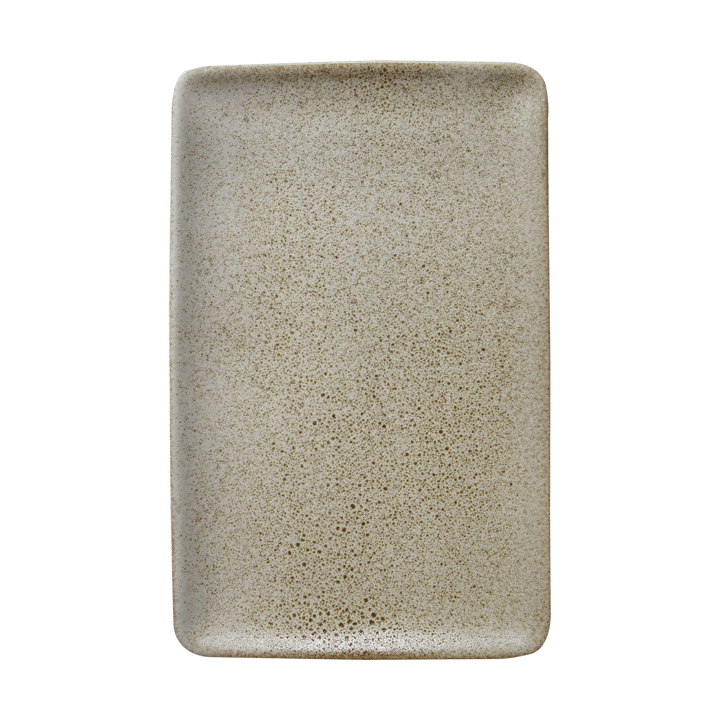 Raw Teller 23,5 x 15cm, Sandy beige Aida