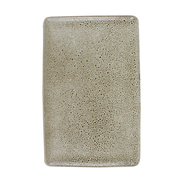 Raw Teller 31,5 x 20cm, Sandy beige Aida