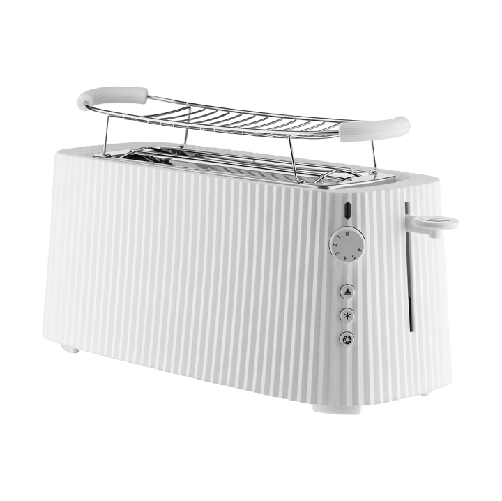 Plissé Toaster Doppel - Weiß - Alessi