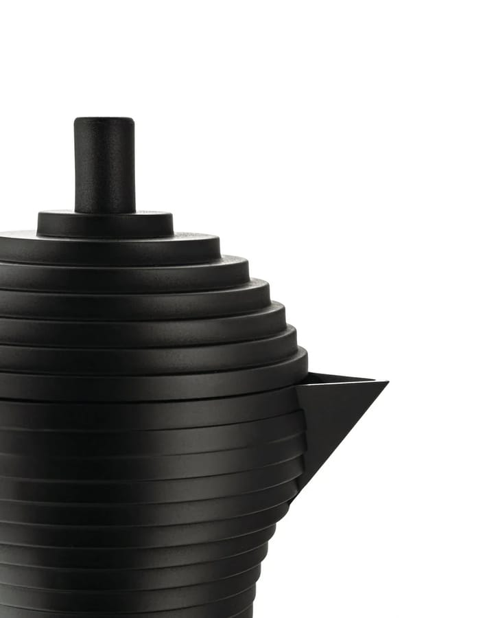 Pulcina Espressokocher schwarz, 30 cl Alessi