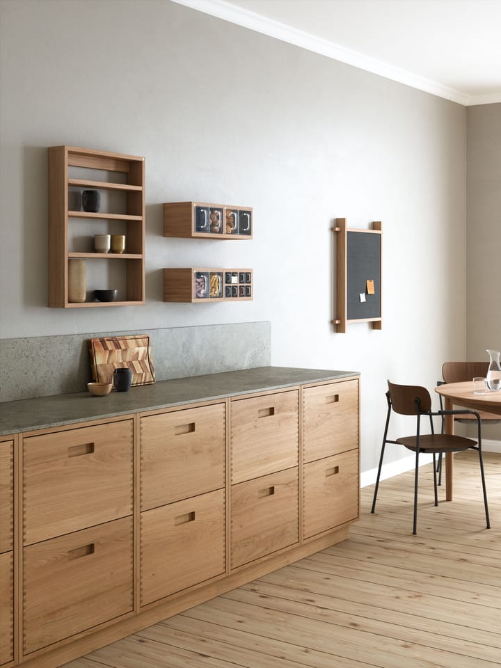 A-Podium Wandregal 70x10x52 cm, Oak Andersen Furniture