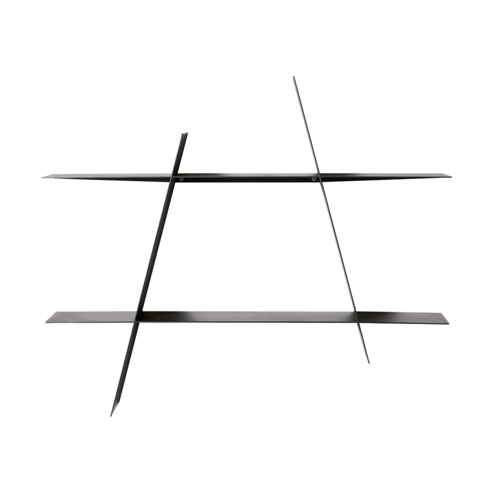 A-Shelf Wandregal Large 78x12x67 cm - Black - Andersen Furniture