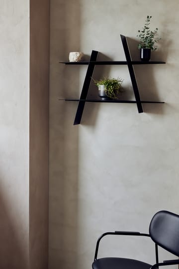 A-Shelf Wandregal Large 78x12x67 cm - Black - Andersen Furniture