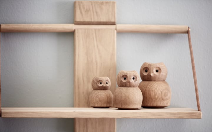 Andersen Owl Holzfigur Small, Oak Andersen Furniture