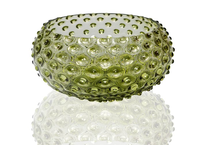 Hobnail Tapas 23 cm - Olivegreen - Anna Von Lipa