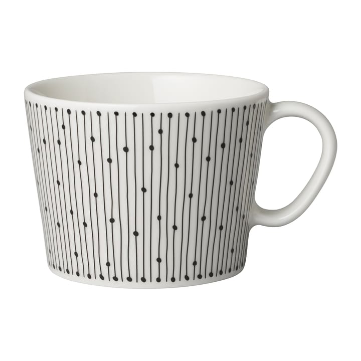 Mainio Sarastus Tasse 17cl, Schwarz-weiß Arabia