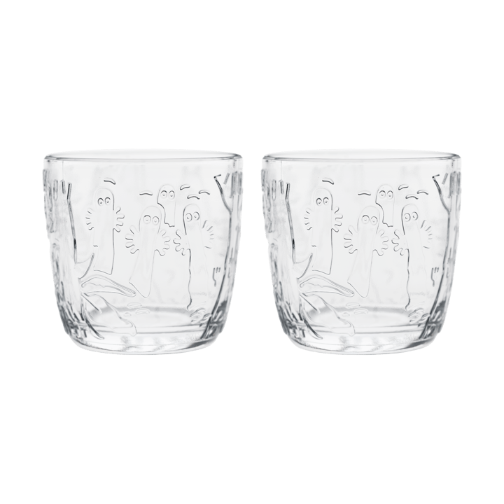 Moomin Wasserglas 28 cl 2er Pack, Klar Arabia