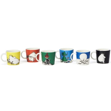 Mumin mini-Tasse classic 1 6er Pack  - Multi - Arabia