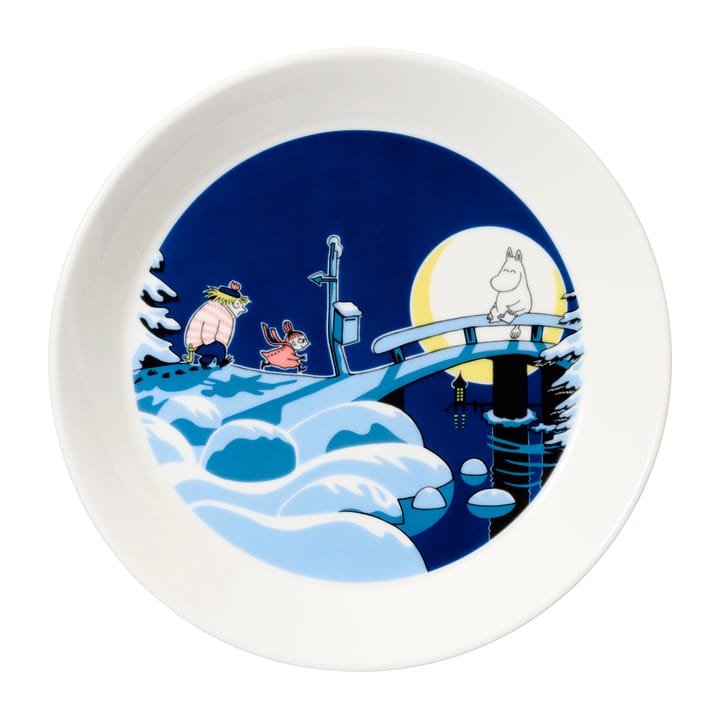 Mumin Teller-Set Office & Winternight, Ø19 cm Arabia