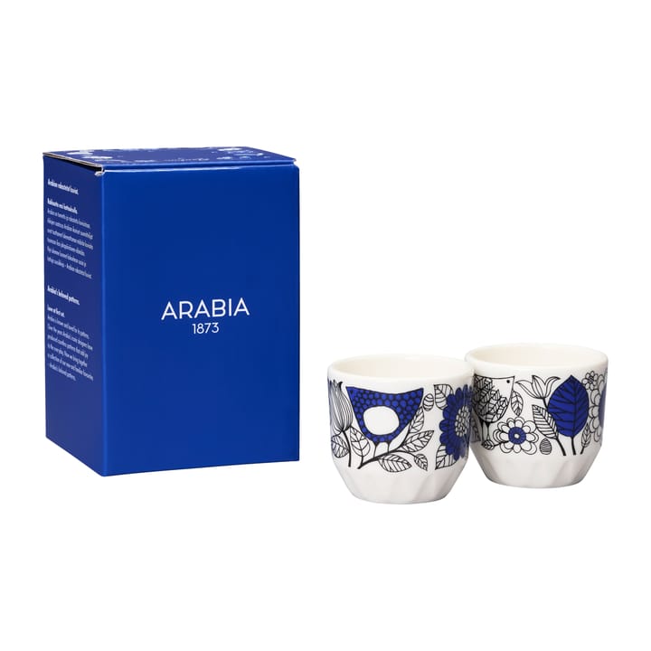 Pagroßaali Eierbecher 2er Pack, Blau Arabia