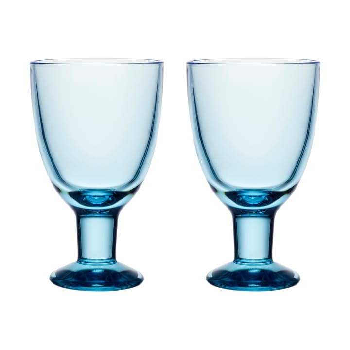 Verna Wasserglas 22 cl 2er Pack - Aqua - Arabia