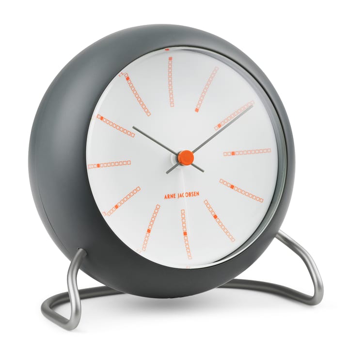 AJ Bankers Tischuhr Ø11cm, Dunkelgrün Arne Jacobsen Clocks