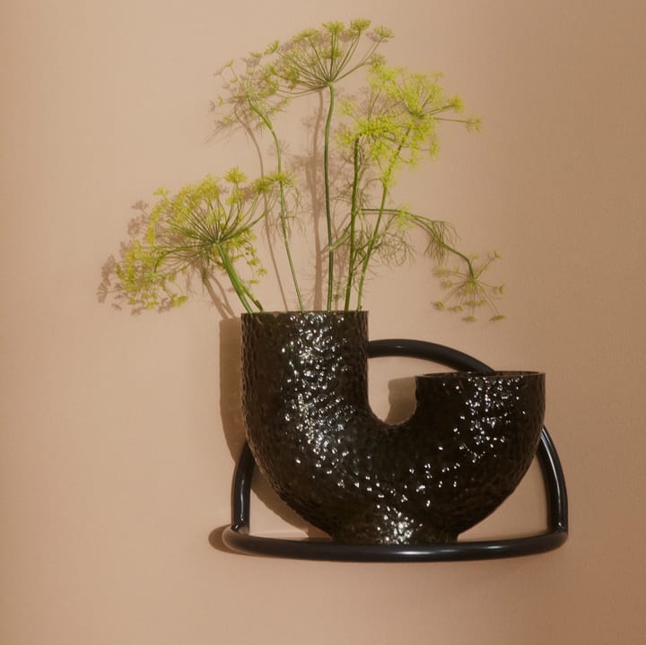 Arura Vase medium, Schwarz AYTM