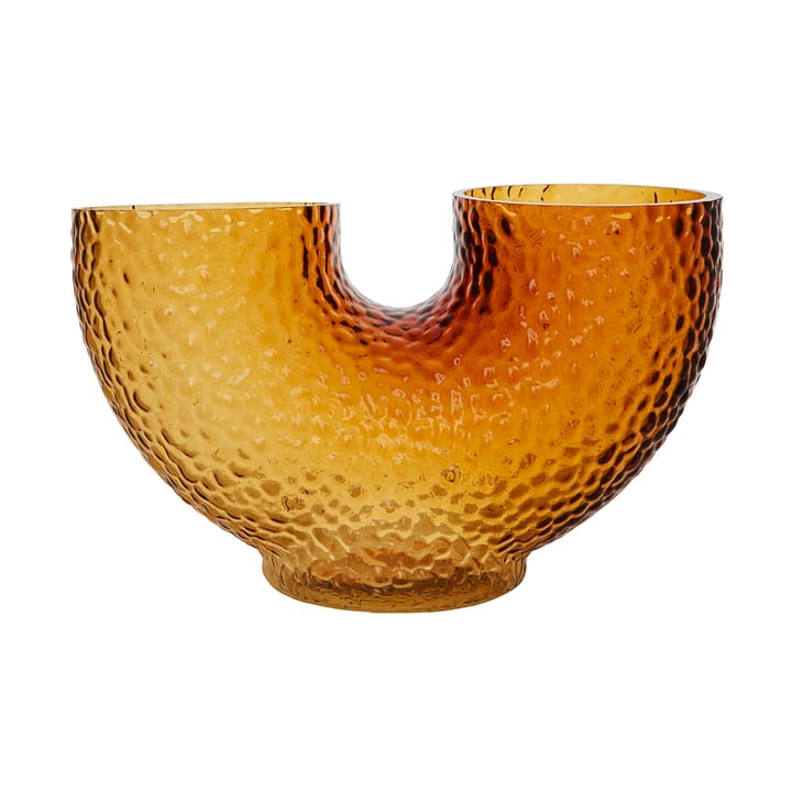 Arura Vase niedrig, Amber AYTM