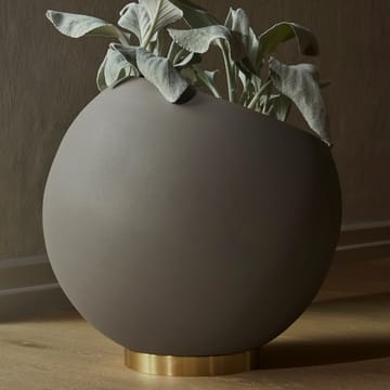 Globe Blumentopf Ø37cm - Taupe - AYTM