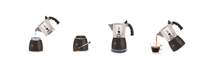 Bryggare 4 Tassen Kaffeemaschine, 15 cl Bialetti