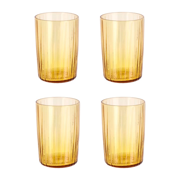 Kusintha Wasserglas 28cl 4er Pack, Amber Bitz