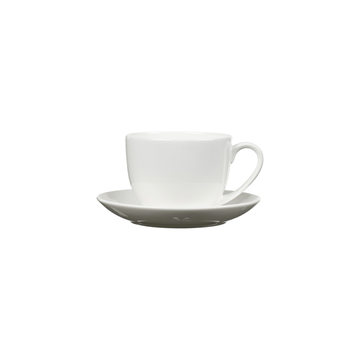 Tasse mit untertasse 24 cl - Weiß - Bitz