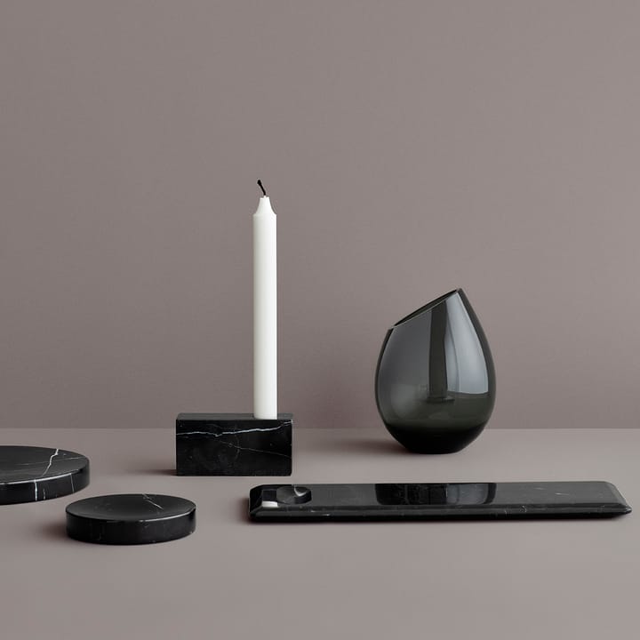 Drop Vase klein, Smoke blomus