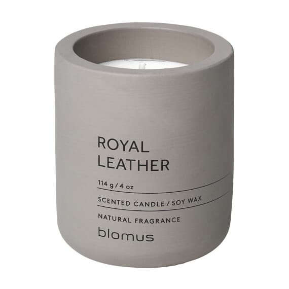 Fraga Duftkerze 24 Stunden, Royal Leather-Satellite blomus