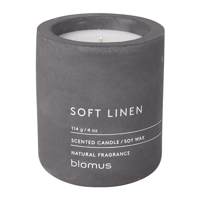 Fraga Duftkerze 24 Stunden, Soft Linen-Magnet blomus