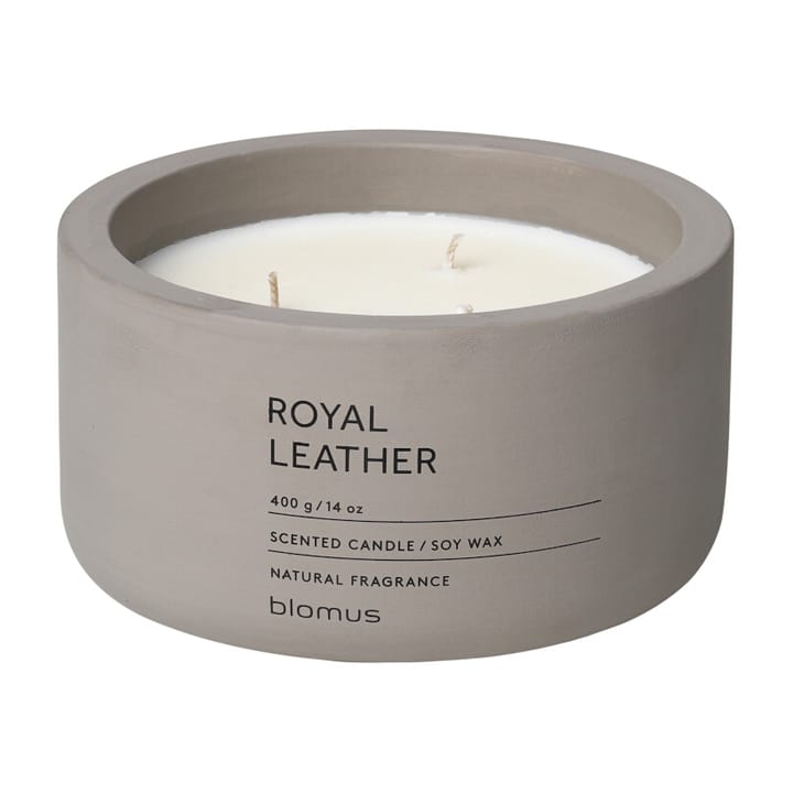 Fraga Duftkerze 25 Stunden, Royal Leather-Satellite blomus