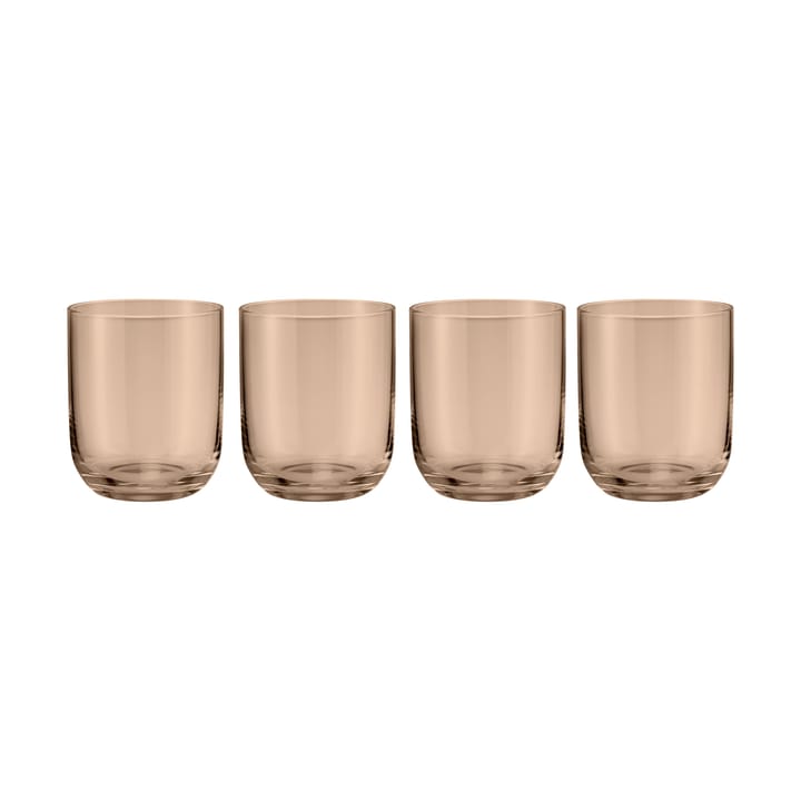 Fuumi Trinkglas 34 cl 4er-Pack, Coffee blomus