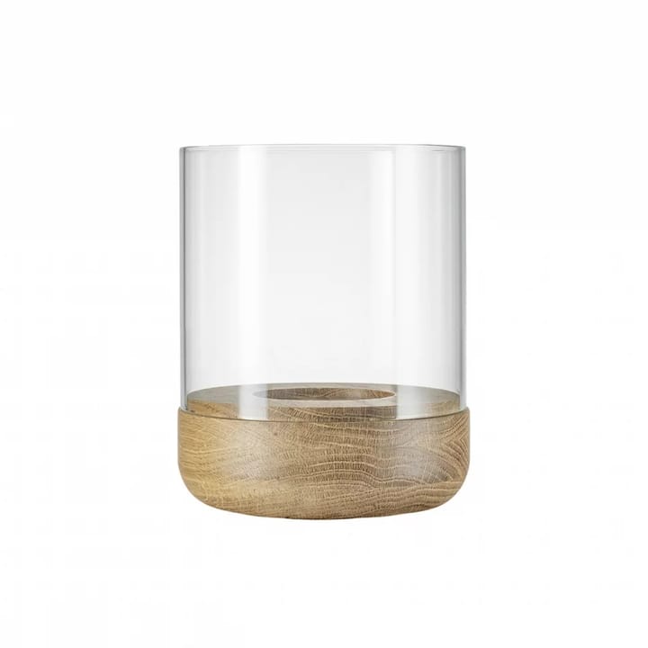 Lanto lanterna Windlicht S Ø10cm, Transparent-oak blomus