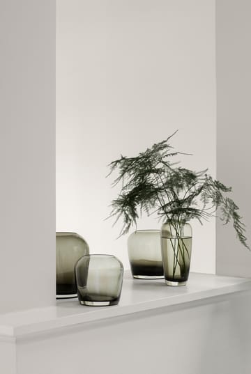 Leta Vase 17cm - Smoke - blomus