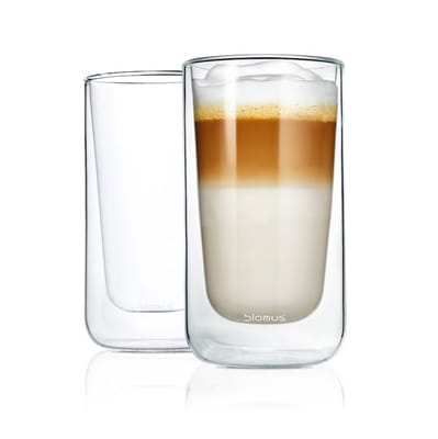 Nero isolierendes Latte Macchiatoglas 2er Pack - Klar - Blomus