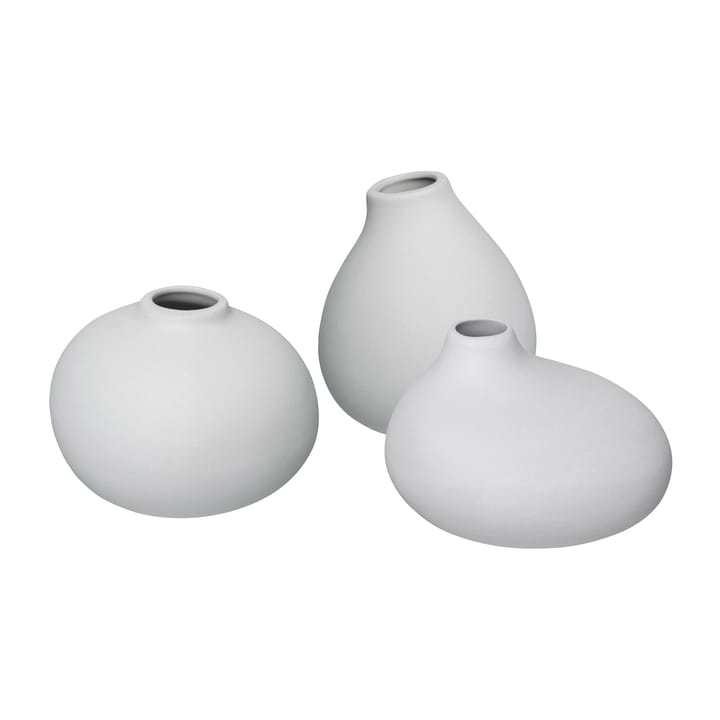 Nona Vase 3er Pack - Micro chip - Blomus