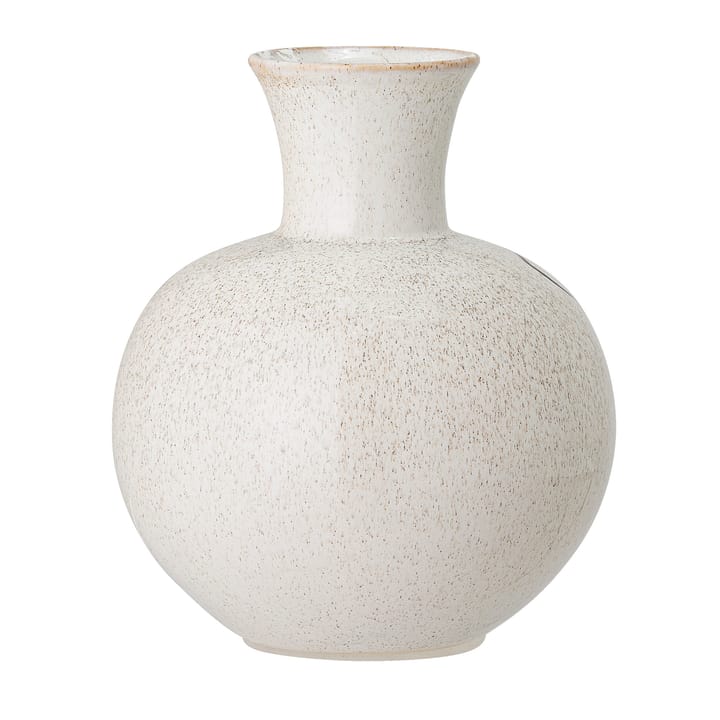 Bloomingville Vase handlackiert 22,5cm, Weiß Bloomingville