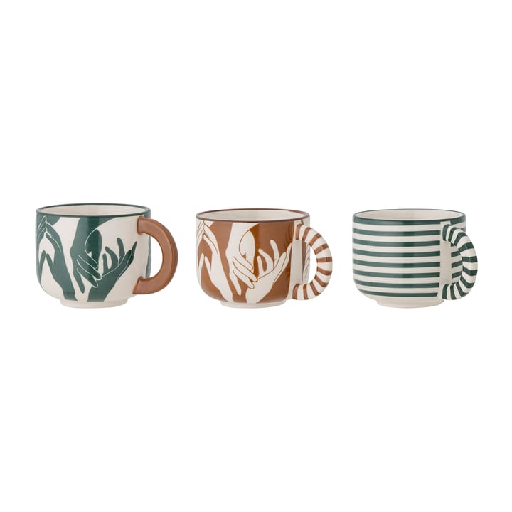 Carim Tasse 6,5cm 3 Teile, Multi Bloomingville