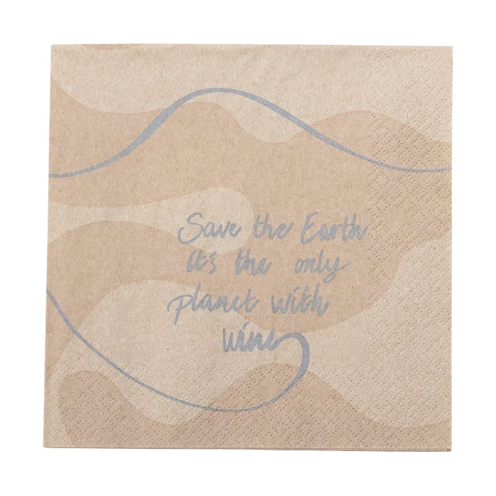 Earth Serviette 33x33 cm 20er Pack - Nature - Bloomingville