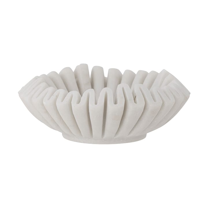 Harmonia Dekorationsschale Ø17 cm, White marble Bloomingville