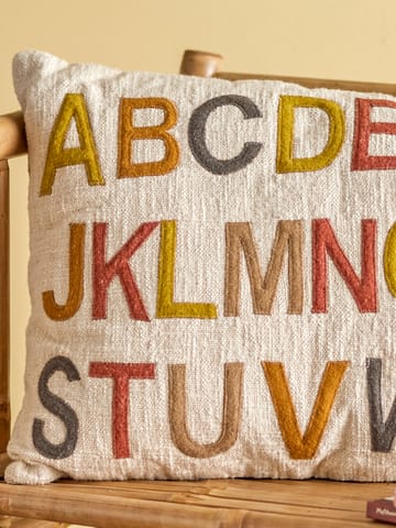 Lexi Kissen Alphabet 40 x 60cm - Nature-multi - Bloomingville