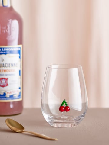 Misa Wasserglas 56 cl - Clear-cherry - Bloomingville