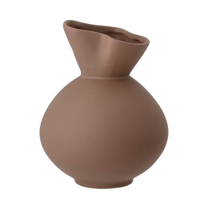 Nica Vase 20cm, Braun Bloomingville