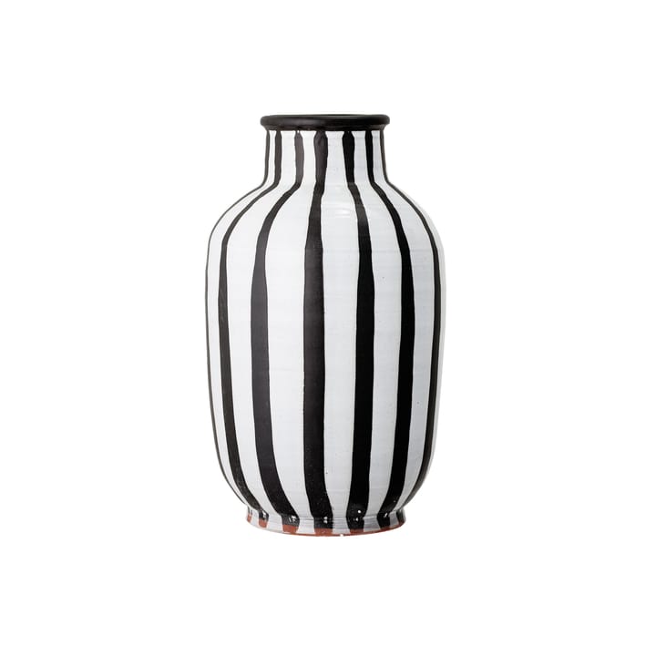 Schila Vase Terrakotta 44cm, Schwarz-weiß Bloomingville