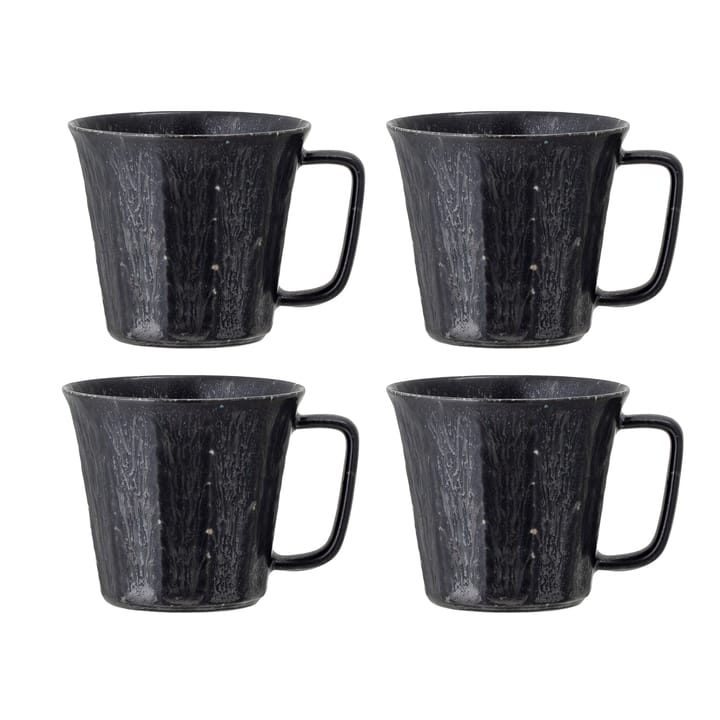 Yoko Tasse 32cl 4er Pack, Schwarz Bloomingville