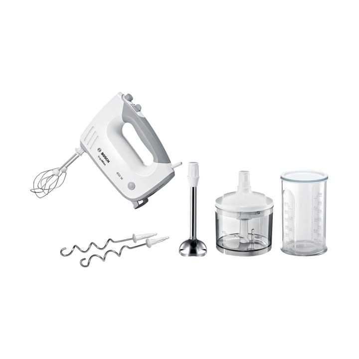 Bosch ErgoMixx MFQ36480 Handmixer und Stabmixer-Set, Weiß-Fenstergrau Bosch