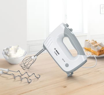 Bosch ErgoMixx MFQ36480 Handmixer und Stabmixer-Set - Weiß-Fenstergrau - Bosch