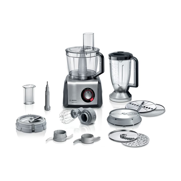 Bosch MultiTalent 8 MC812M865 Küchenmaschine Set 1250W - Schwarz-gebürsteter Edelstahl - Bosch