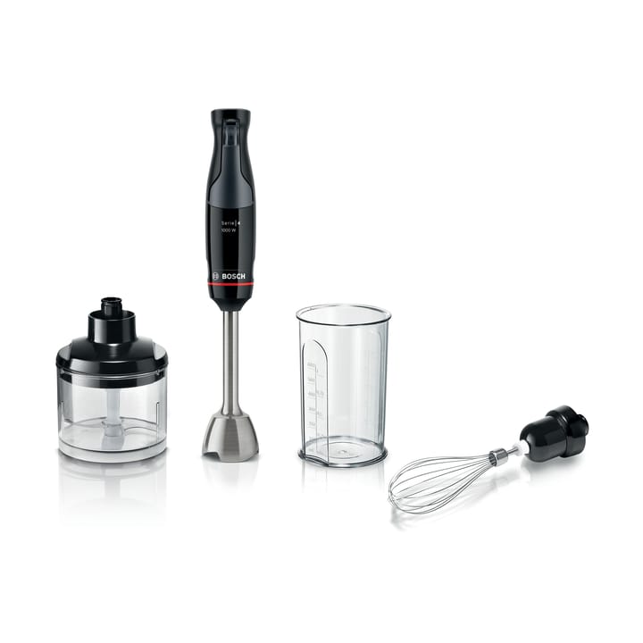 Bosch Serie 4 ErgoMaster MSM4B621 Stabmixer Set, Schwarz-Anthrazit Bosch